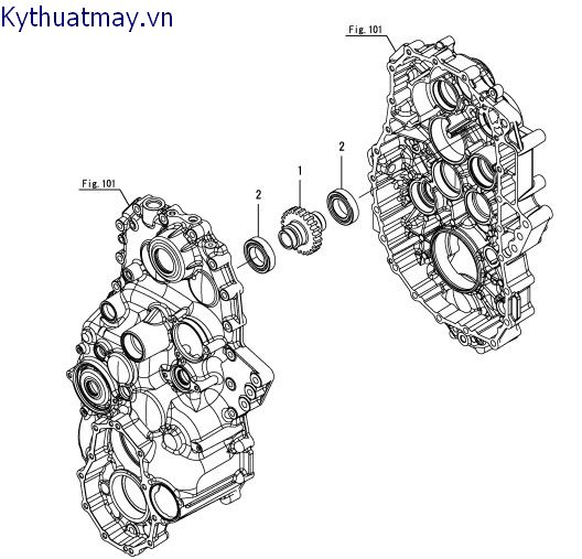 Trục truyền động quay số 1